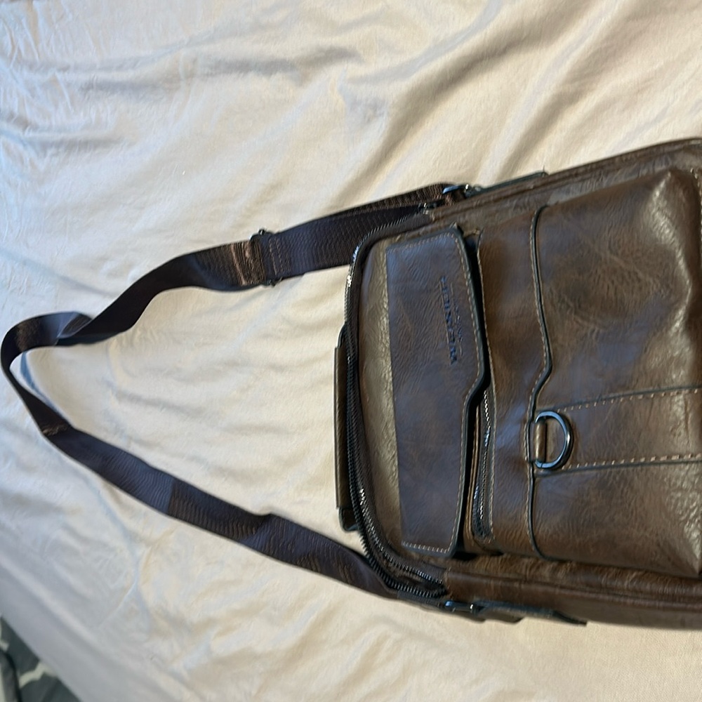 Rosier since2098 Crossbody leather bag